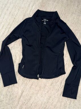 abercrombie kids YPB Black full zip jacket